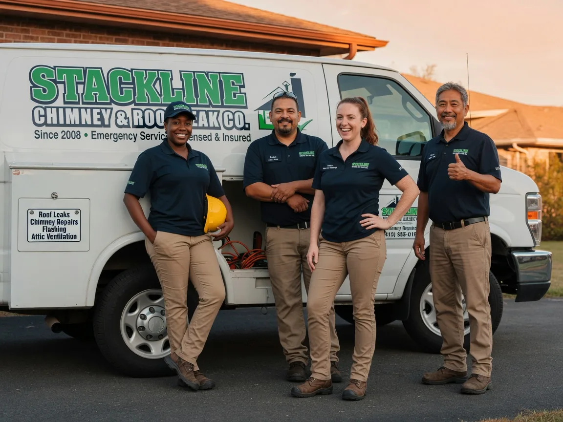 Chimney flashing repair company in Jacksonville, VT